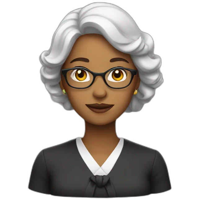 educated lady emoji