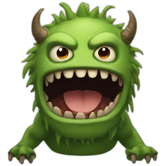giant monster emoji