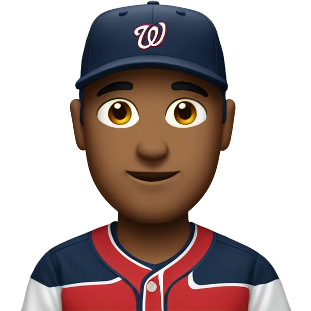 Add a Washington Nationals hat emoji