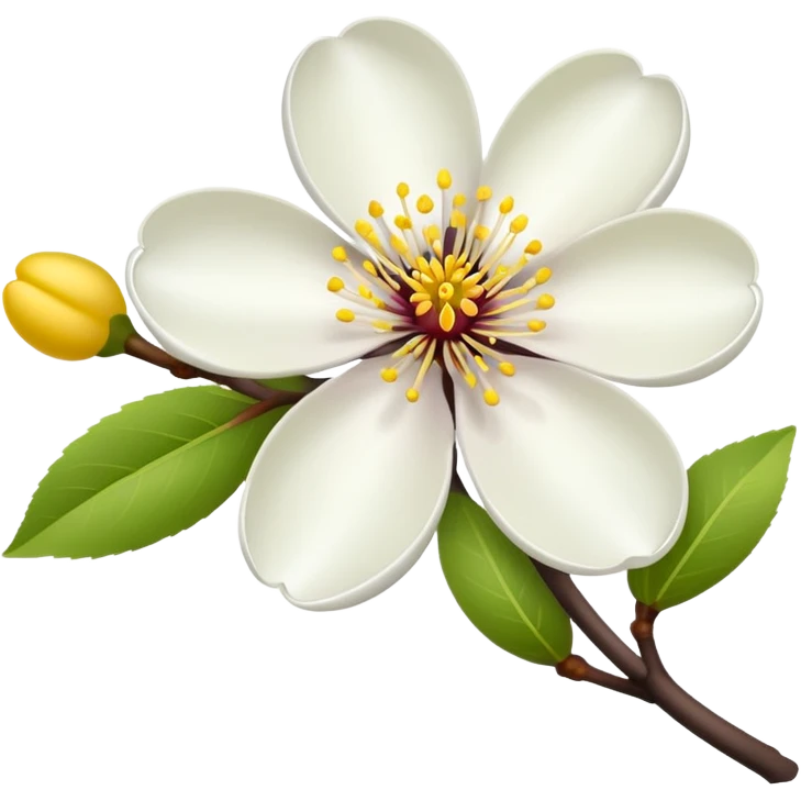 plum blossom flower emoji