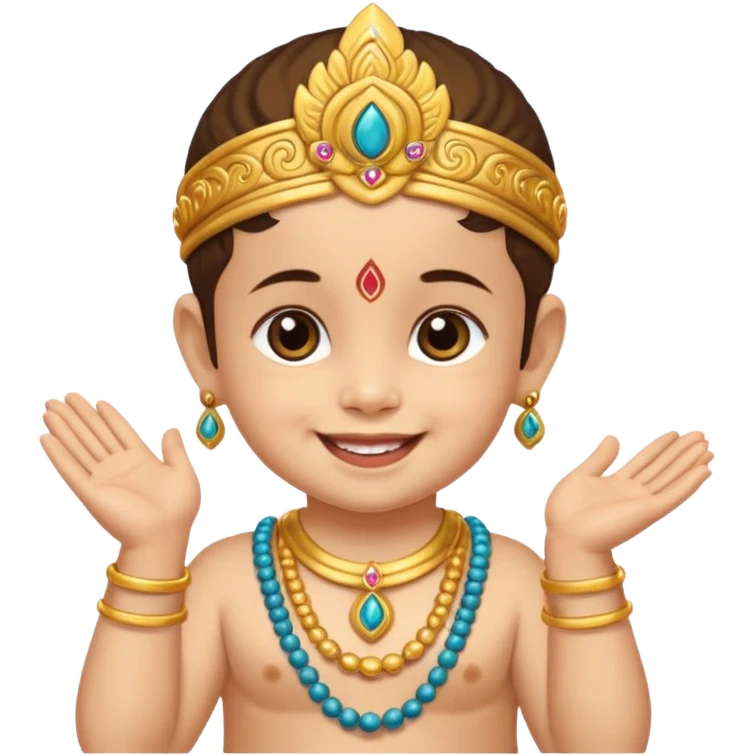 Cute baby murugan emoji