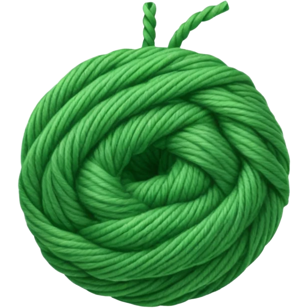 green ball of yarn emoji