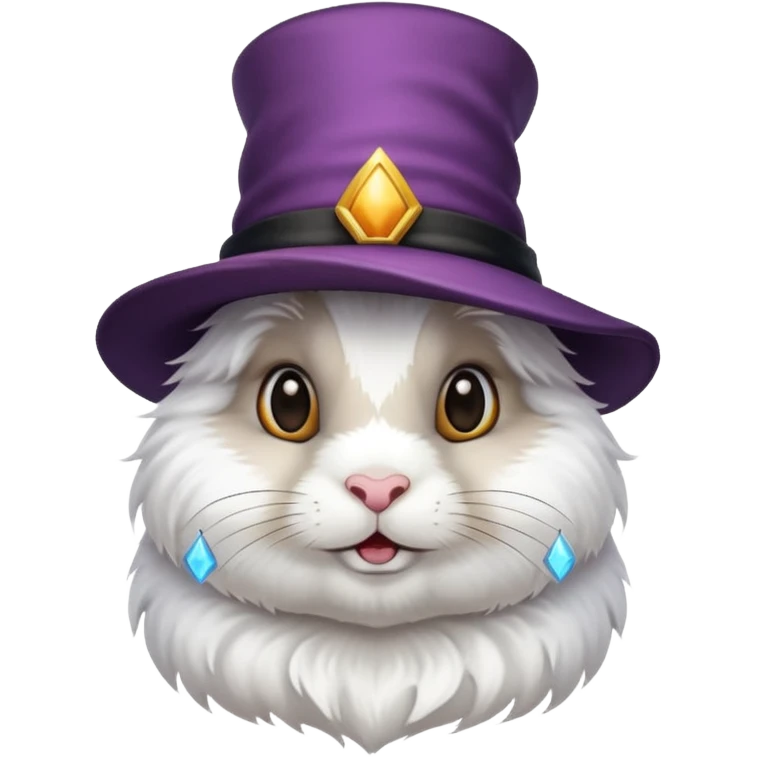Rabbit with magician’s hat
 emoji