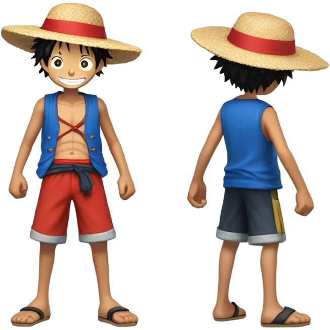 Luffy emoji