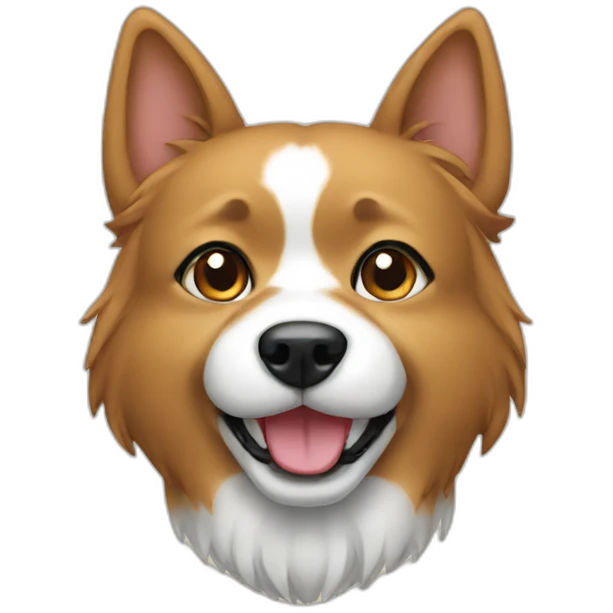 Japanese dog emoji