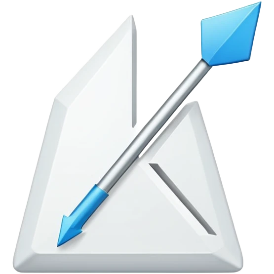 white pc arrow emoji