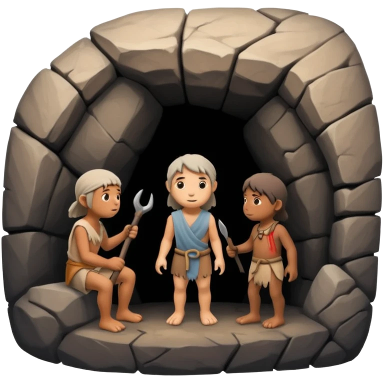 stone age cave art emoji