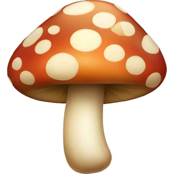 Happy Mushroom emoji