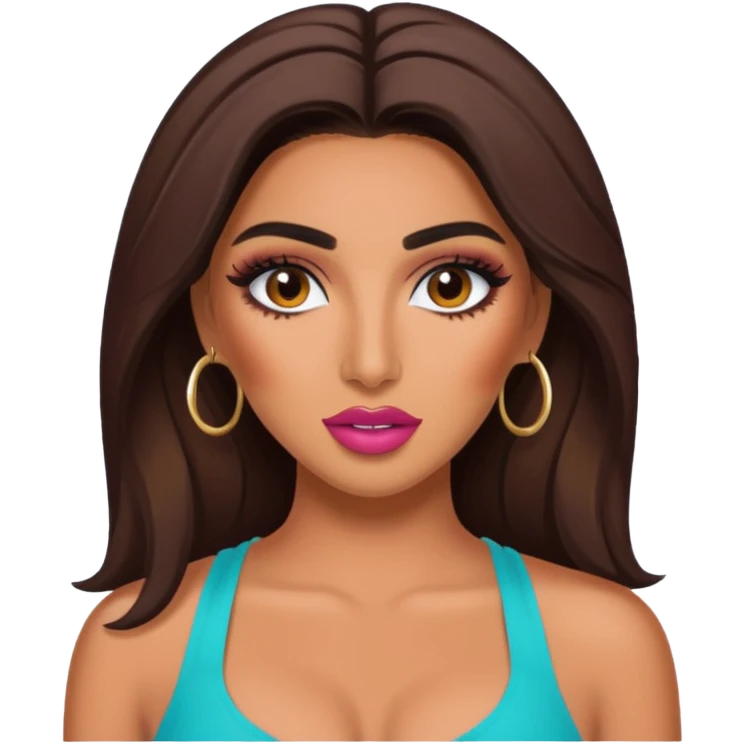 huda from love island crashout face  emoji