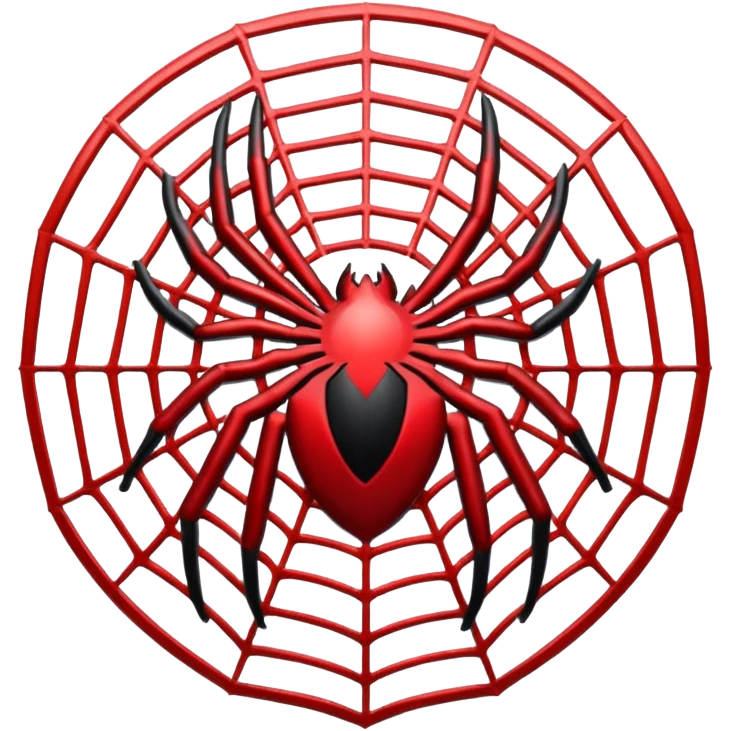 Spiderman logo emoji