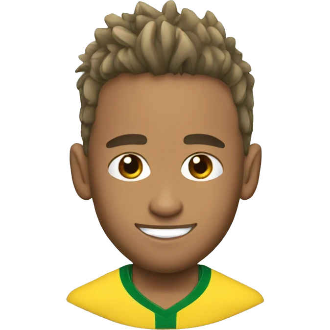 Neymar in football emoji