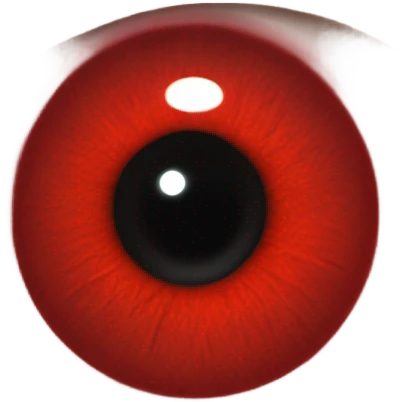 red eye emoji