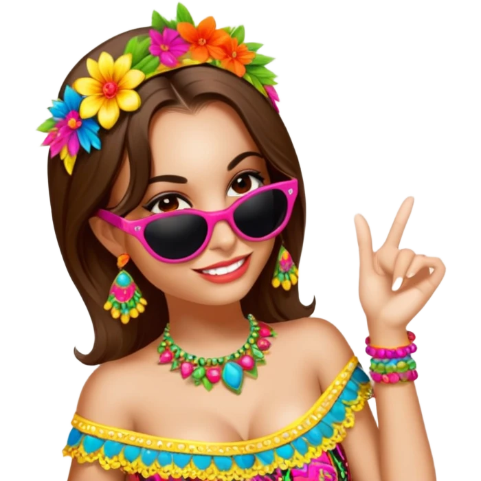 Fiesta Reveler emoji
