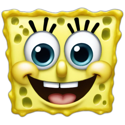 SpongeBob Squarepants Smile emoji
