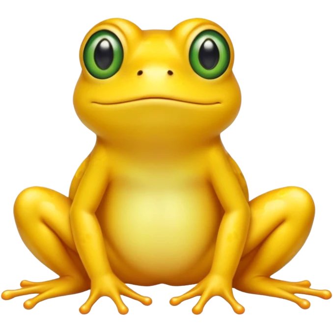 yellow frog emoji