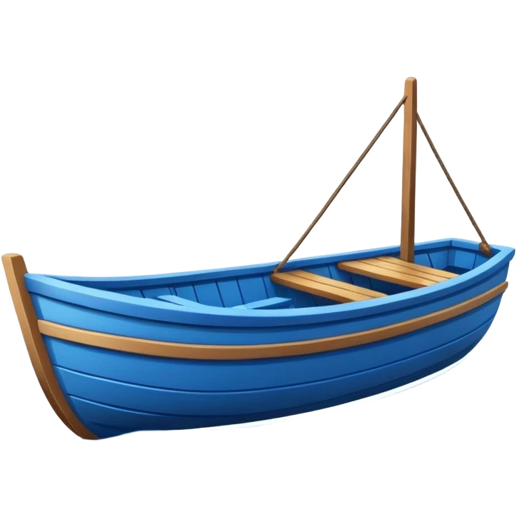 blue Boat emoji