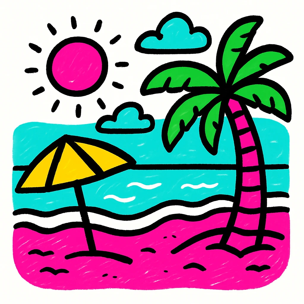 beach emoji