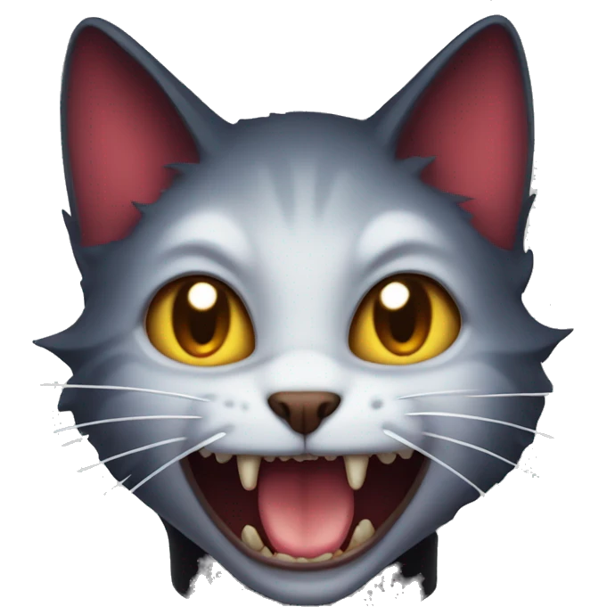 vampire cat emoji
