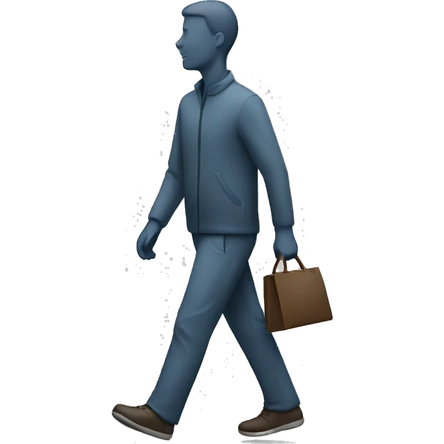 walking man emoji