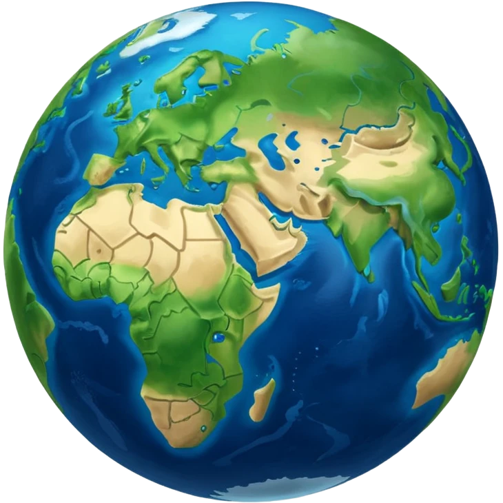 planet earth emoji