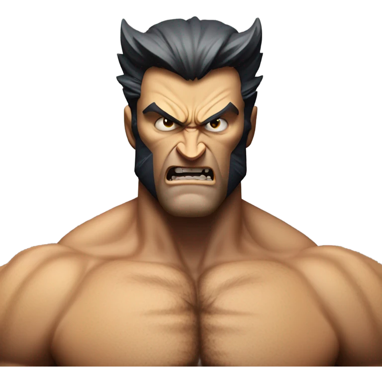 Wolverine angry emoji
