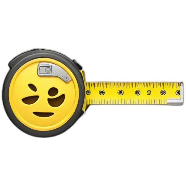 tape measure emoji