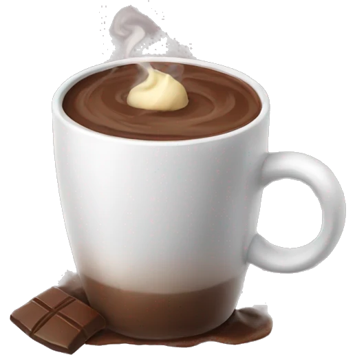 Hot choco emoji