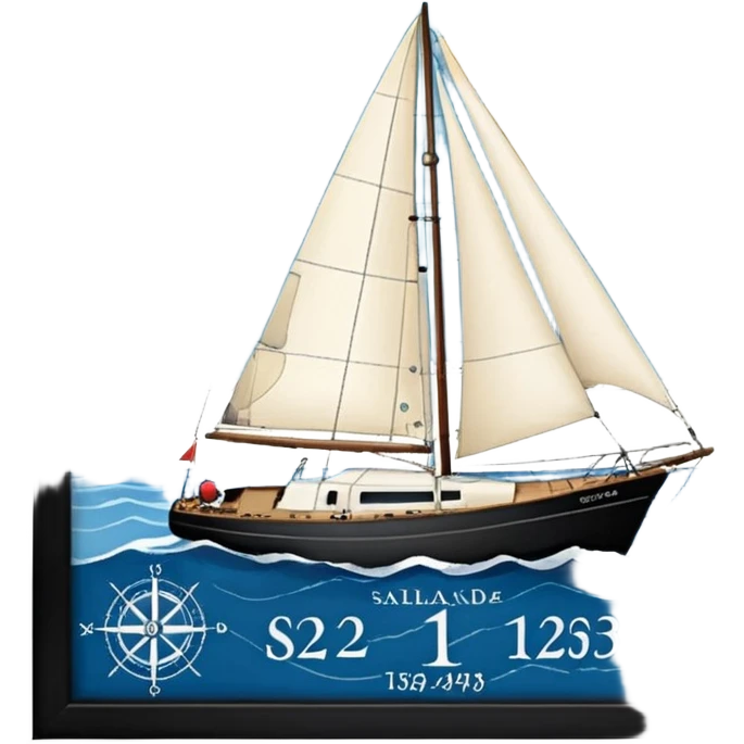 SAILING COORDINATES emoji