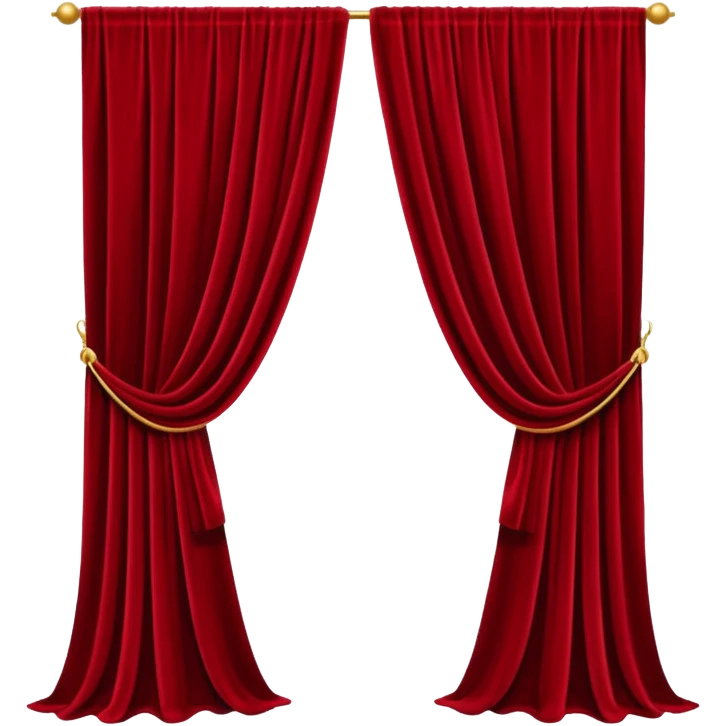 backdrop curtain emoji