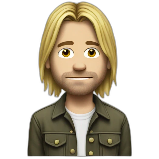Kurt cobain emoji