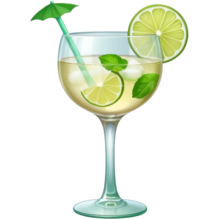 the hugo drink in the same glass as wine or aperol spritz emoji