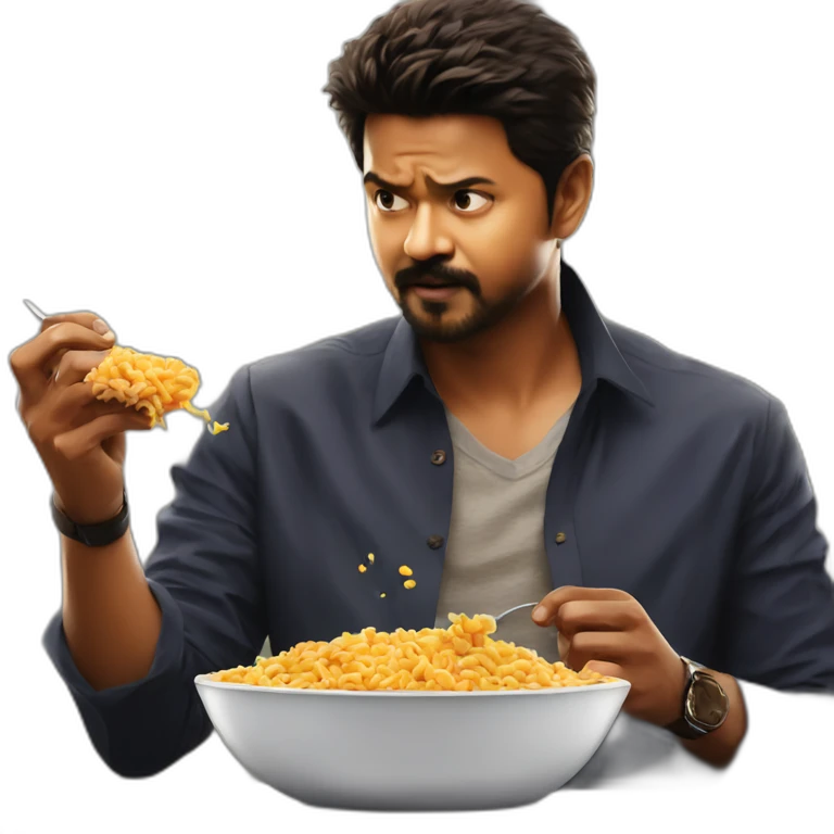 thalapathy-vijay-eating emoji