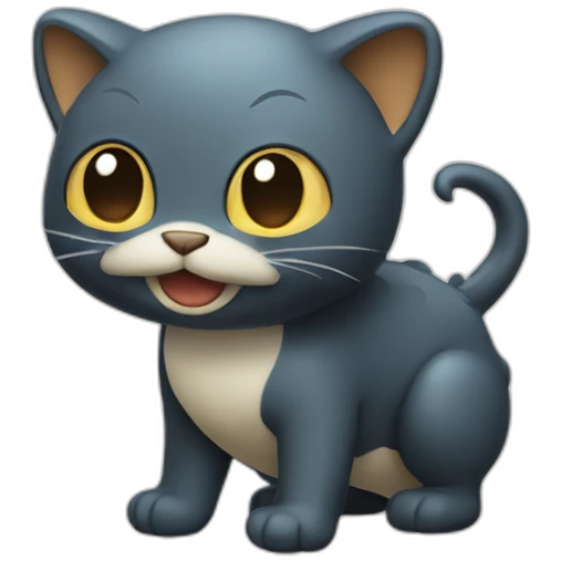 Octocat with wry smile emoji