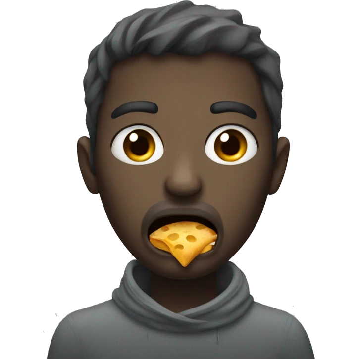 cold with hungry emoji