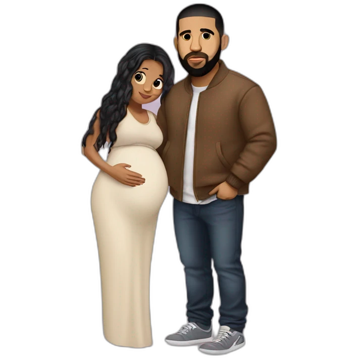 pregnant drake emoji