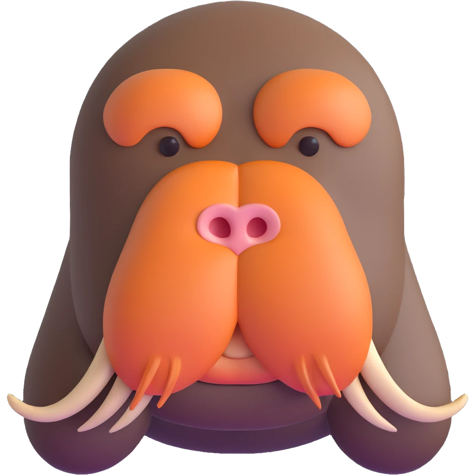 walrus face emoji