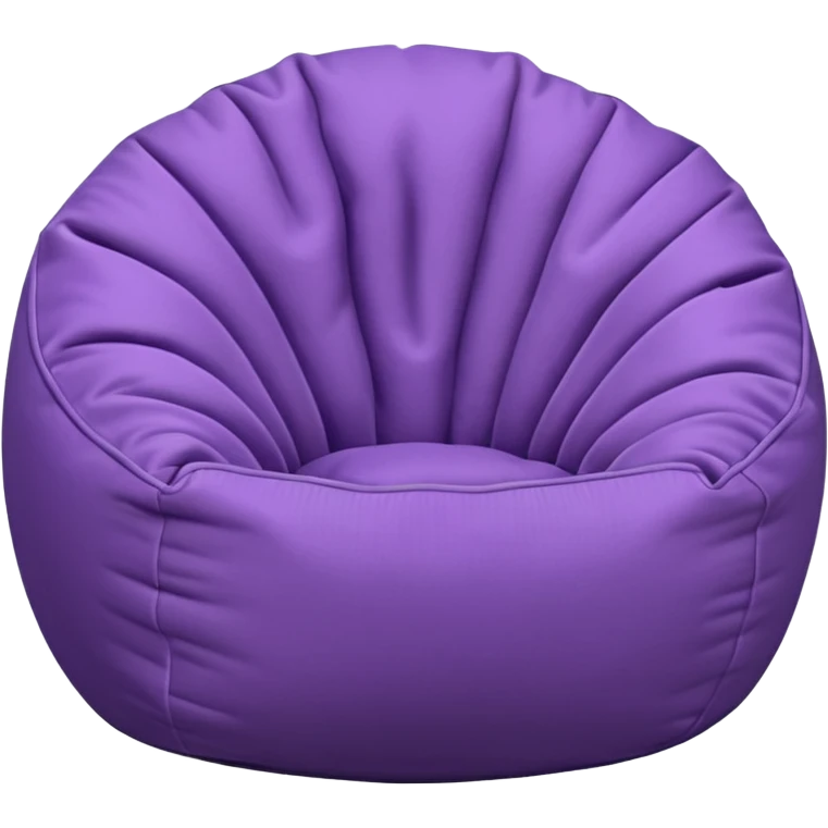 Light purple bean bag emoji