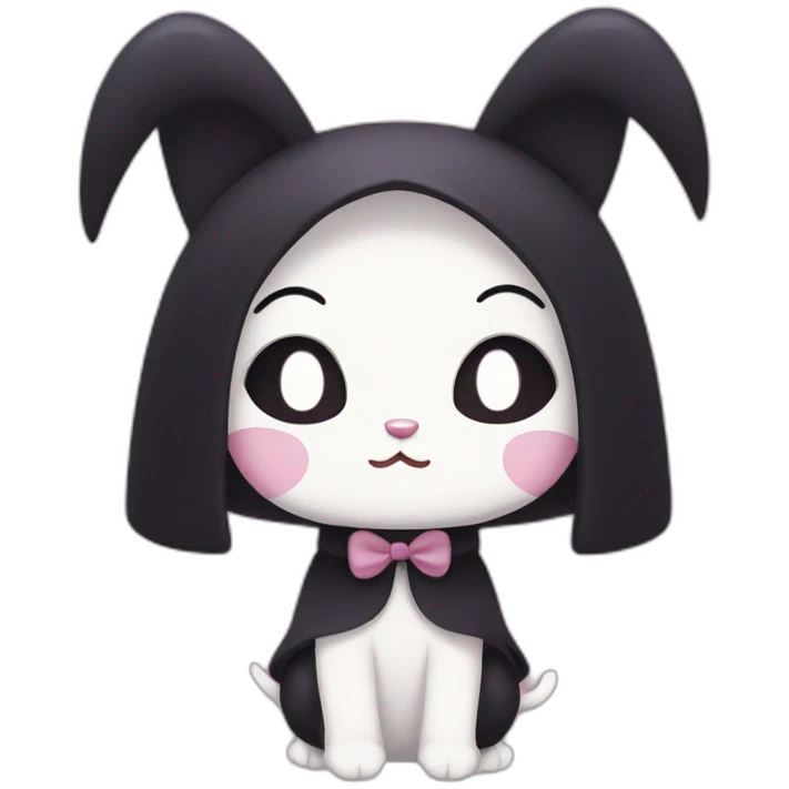 Kuromi-Sanrio emoji