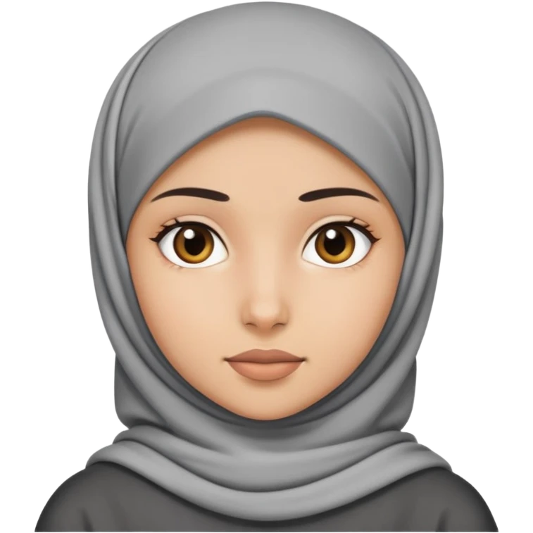 Girl prisoner in a hijab emoji
