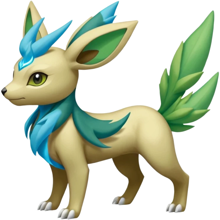 Manectric-Skiddo-Leafeon-Virizion-Zygarde-fusion-hybrid-creature  emoji