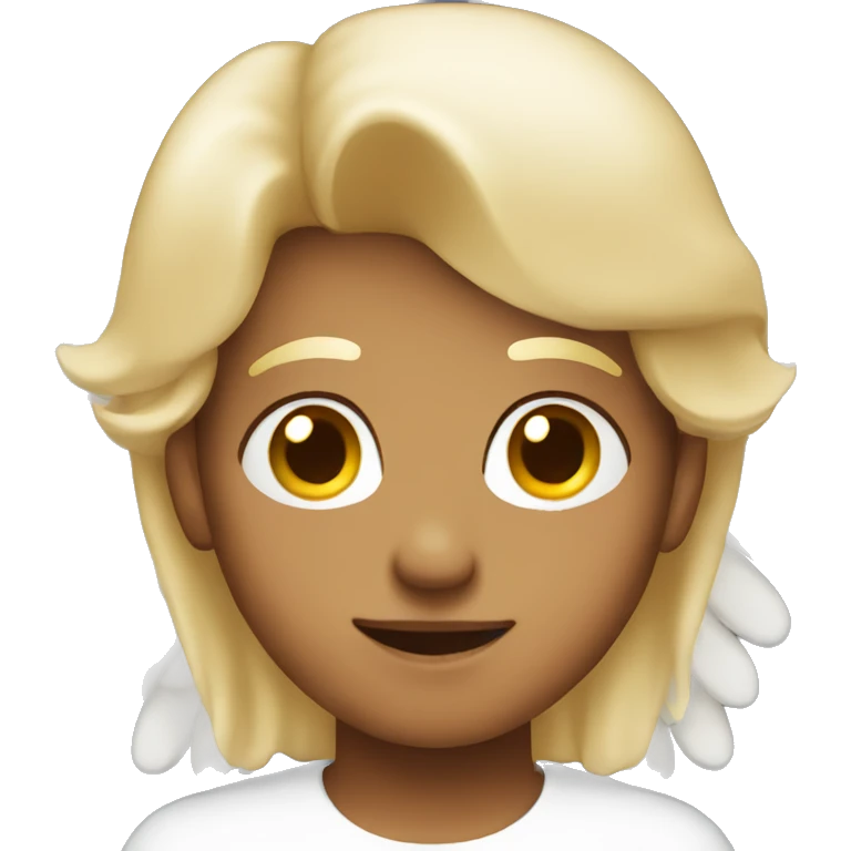 angel face emoji