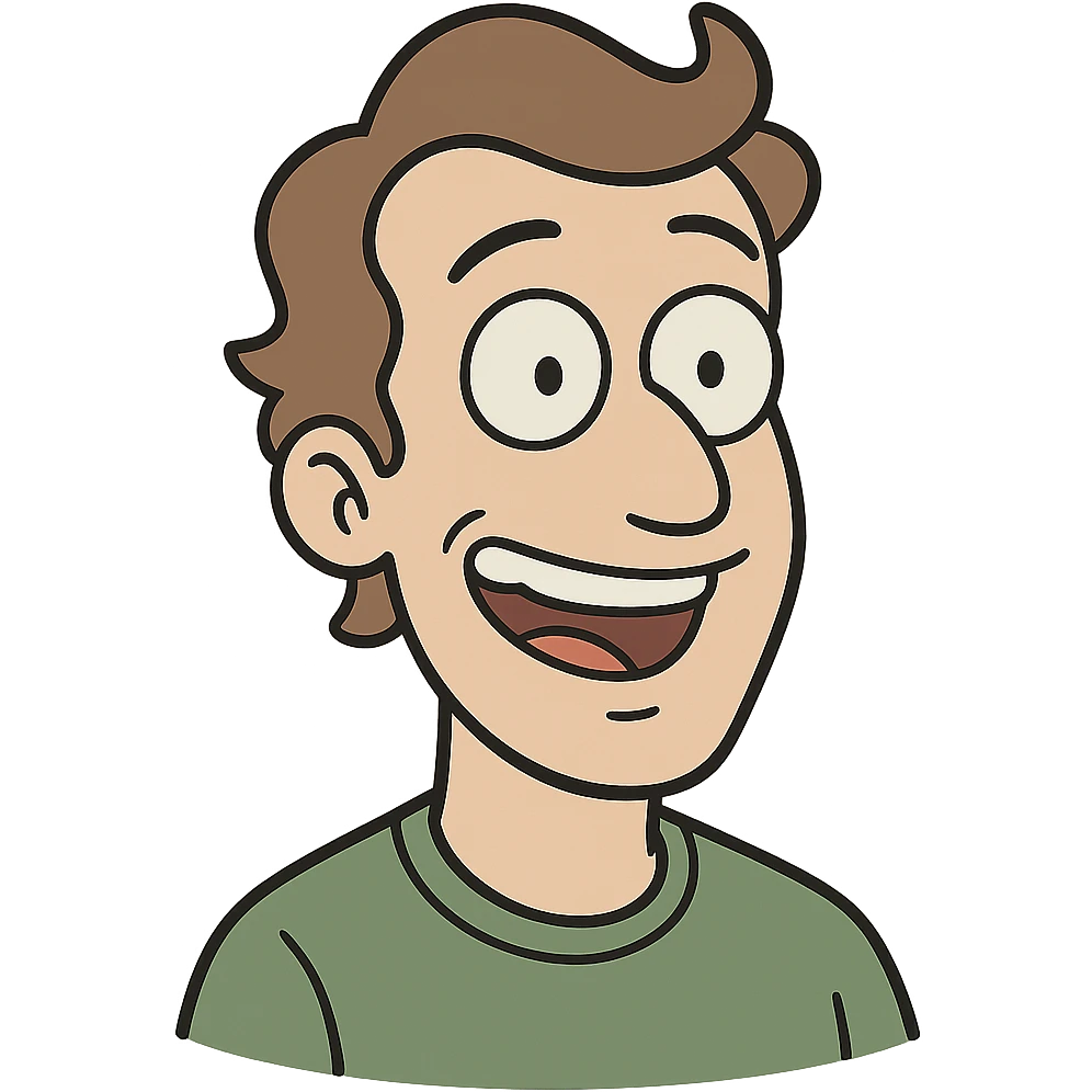 flat toon style smiling face emoji