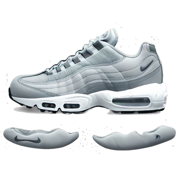 Nike Air Max 95 Jewel Swoosh Grey emoji