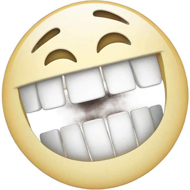 gap tooth smiley face  emoji