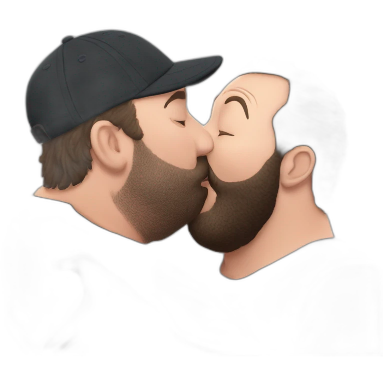 tom segura kissing bert kreischer emoji