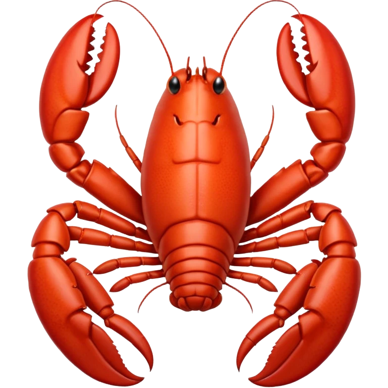 White lobster  emoji