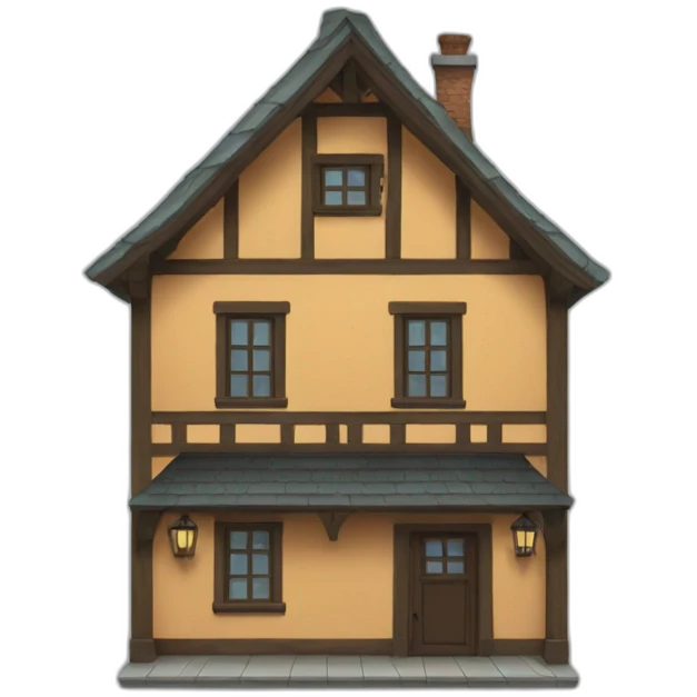 Tavern building emoji