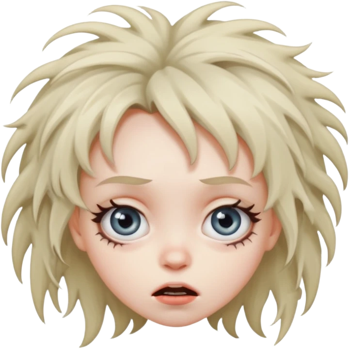 Crazy girl  emoji