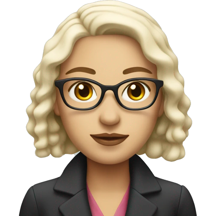 White Independent smart woman with rich style who swims and is a tutor with amazing grades that is obsessed with aritzia emoji