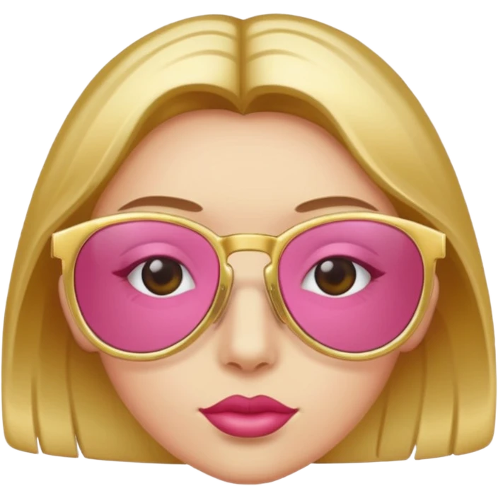 rose coloured glasses emoji